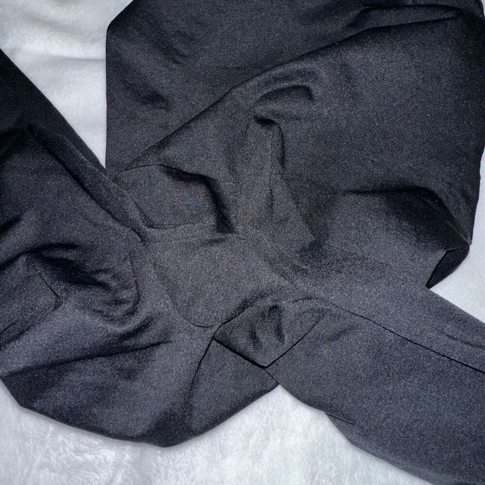 Spanx Assets Medium Solid Black High Waist Womens… - image 4